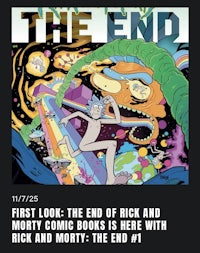 the end of rick and morty comic books